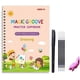 thumbnail image 1 of Nvzi Cuaderno reutilizable para aprender matemáticas, inglés, caligrafía en 3D, números del 0 al 10, juguete educativo para practicar la escritura a mano (color: juego de dibujo B), 1 of 4