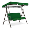 thumbnail image 1 of Sombrilla para Columpio de Banco de 2/3 Plazas, para Silla de Columpio de Jardín, Tafetán de Poliéster, Toldo Impermeable, Herramientas G, 1 of 5
