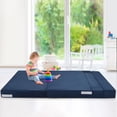 thumbnail image 3 of Bingirl Fauteuil-Lit Futon Pliant Convertible Format Grand Lit avec Oreiller, 3 of 8