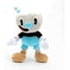 thumbnail image 4 of Juego de anime Cuphead Mugman muñecos de peluche Mecup y Brocup miembros de la familia legendario cáliz rey dados fantasma diablo jefe figura conjunto 2 piezas, 4 of 7