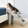 thumbnail image 1 of Frisco Foldable Nonslip Cat & Dog Stairs, Grey, 1 of 5