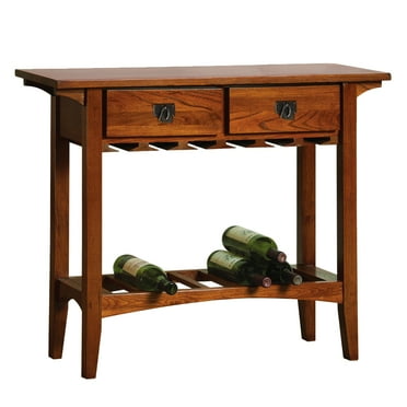Leick Home Leick Home Mission Foyer Cabinet/Hall Stand with Shelf in