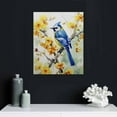 thumbnail image 5 of JRXY Colorful Bird on Peach Blossom Branch,Living Room Or Bedroom Wall Art, Nature Theme Post Canvas Art Poster And Wall Art Picture Print Modern Family Bedroom Decor Posters 16x20 in, 5 of 5