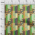 thumbnail image 2 of oneOone Georgette Viscose Dark Yellow Fabric Floral Sewing Fabric By The Yard Printed Diy Clothing Sewing Supplies 42 Inch Wide, 2 of 6