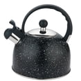 thumbnail image 2 of Tetera silbante multiusos de gran capacidad de 2L para senderismo, tetera, utensilios de cocina, tetera de café de acero inoxidable, tetera para el , negro perfecl Hervidor de agua, 2 of 7