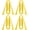 Yellow, variant on Car Door Shock Absorber Pad, 4Pcs Silicone Noise Reducer for SUV Truck