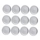 thumbnail image 5 of Moluckfu 54Ud Tapas Para Frascos De Metal Plateadas Tapas De Prácticas Y Duraderas, 5 of 8