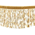 thumbnail image 1 of Uxcell Fleco de Lentejuelas de 10 Yardas de 6.3 Pulgadas de Ancho para Manualidades, Dorado, 1 of 6