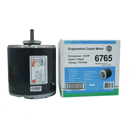 Nidec Motor Corporation 6765 1/2 HP Evaporative Cooler Motor