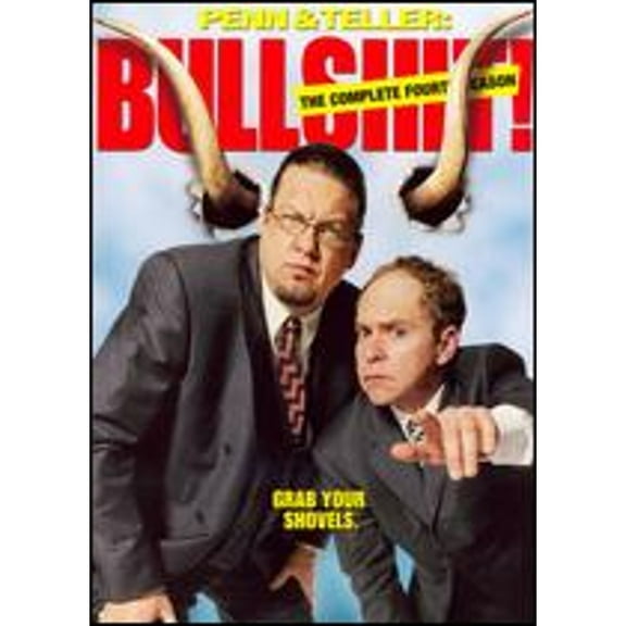 Pre-Owned Penn & Teller: Bullshit! - The Complete Fourth Season [3 Discs] (DVD 0097368513747)