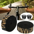 thumbnail image 5 of Cinta para manillar de bicicleta JadeshayMX ZTTO EVA/PU Negro Dorado, 5 of 5