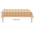 thumbnail image 3 of sruoe Tablecloth, 54 X 108in Thanksgiving Tablecloth, Waterproof Machine Washable Foldable Orange Rectangle Tablecloths, Table Cloth for Dining, Home, Party Decor, PEVA, 3 of 6