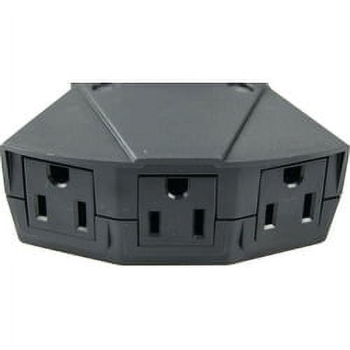 Outdoor 3-Outlet Mechanical Timer, Black, by Holiday Time