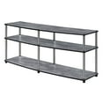 thumbnail image 3 of Pemberly Row 3 Tier 60" TV Stand in Faux Birch, 3 of 3