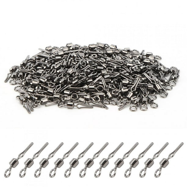 Fishhooks Rolling Swivel,Metal American Type SubLine Fishing Swivel