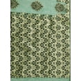 thumbnail image 4 of Teal Green Silk Cotton Woven Design Maheshwari Saree - 13704426, 4 of 5