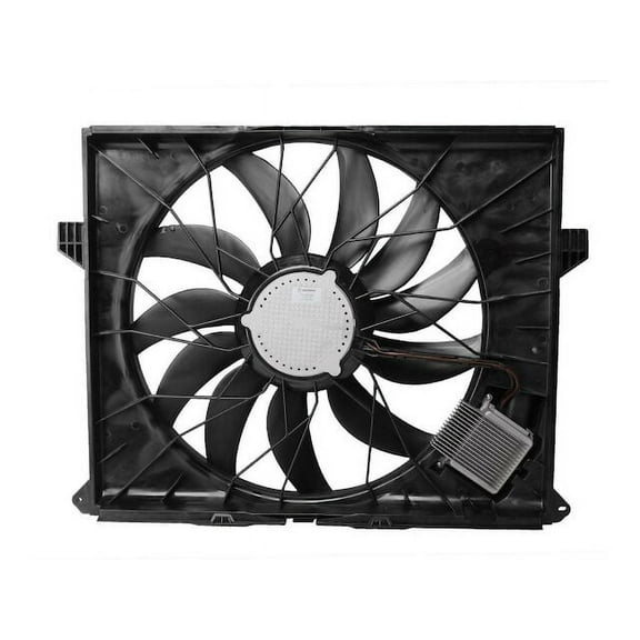 A/C Condenser Fan Assembly - Compatible with 2010 - 2012 Mercedes-Benz GL350 2011
