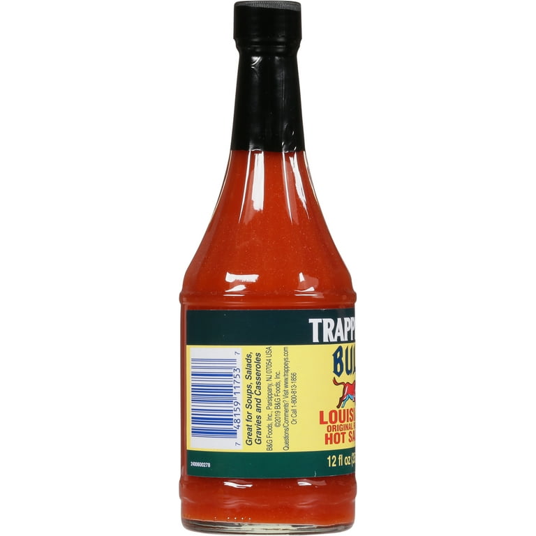 Trappey's Bull Louisiana Original Recipe Hot Sauce, 12 fl oz