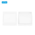 thumbnail image 3 of Uxcell Light Switch Guard Cover Blank Wall Plate Panel Switch Protector Dustproof Waterproof Cover White 6 Pack, 3 of 5