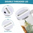 thumbnail image 6 of Bear Christmas Trees Scarf 40 oz Tumbler Insulated&nbsp;Travel Mug Leak Proof Water Bottles Glasses Fits in Car Cup Holder, 6 of 8