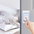 thumbnail image 6 of Tuphregyow Wireless Doorbell Household Electronic Remote Control Digital Dingdong Doorbell Children And Elderly Wireless Pager White, 6 of 6