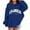 Navy, variant on Los Angeles Hoodies for Boys Girls Kids Long Sleeve Cute Graphic Hooded Sweatshirt with Pockets Pullover Tops