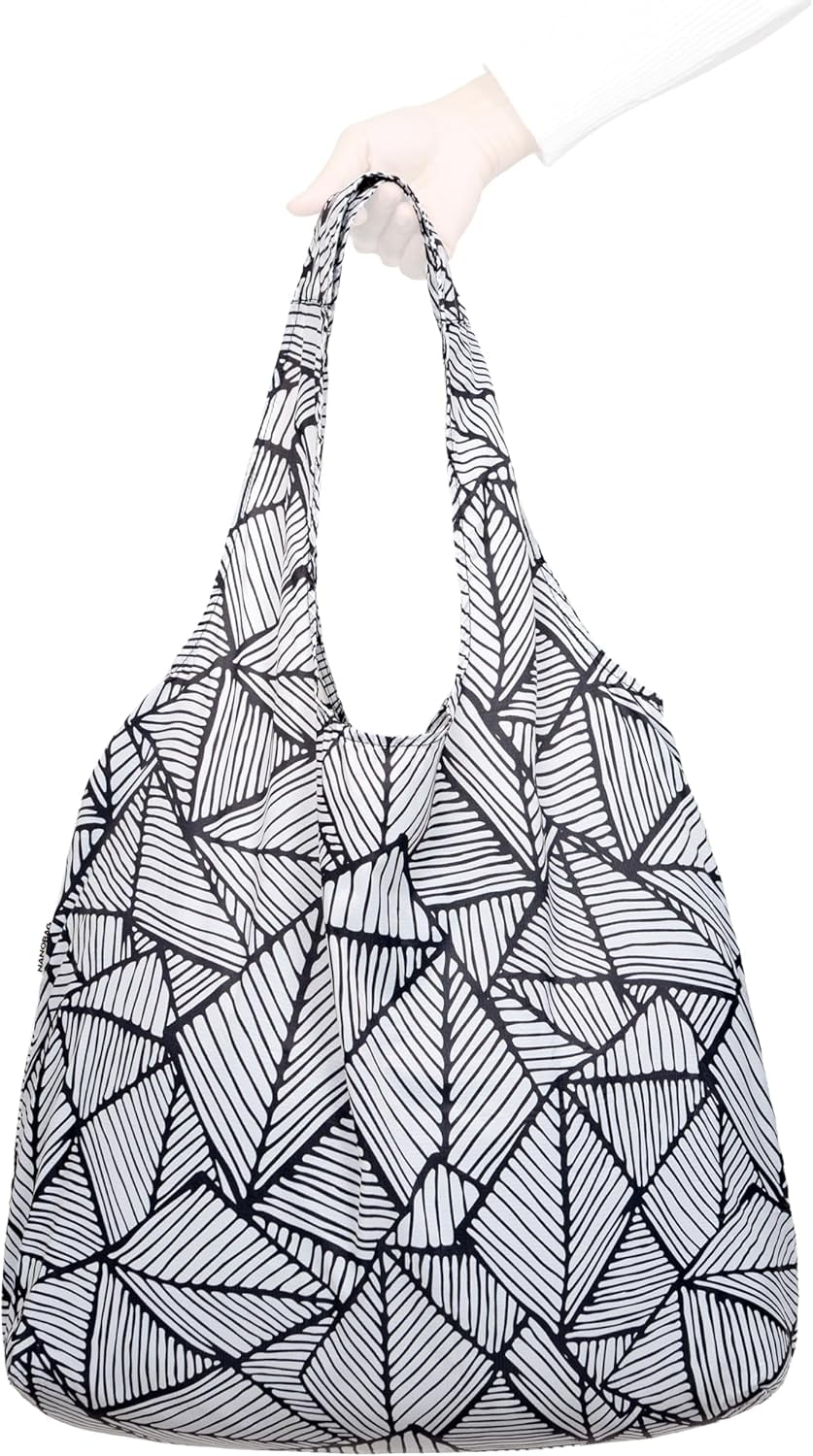 Nano Bag Borse Della Spesa Riutilizzabili - Set 5 Pezzi, Pieghevoli