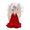 thumbnail image 4 of Kurt Adler 18-inch Red and Gold Multi-colored LED Fiber-Optic Angel Treetop, 4 of 7