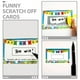 thumbnail image 3 of BRIGHTFUFU 100 hojas de pegatinas rectangulares para rascar, autoadhesivas, despegables y pegables., 3 of 7