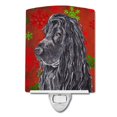 thumbnail image 1 of Carolines Treasures SC9583CNL Black Cocker Spaniel Red Snowflakes Holiday Ceramic Night Light, 1 of 1