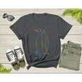 thumbnail image 5 of Colorful Emperor Penguin Bird Animal Standing Cool Profile T-shirt Penguin Shirt Penguin Lover Gift Animal Lover Shirt Emperor Penguin Shirt, 5 of 8