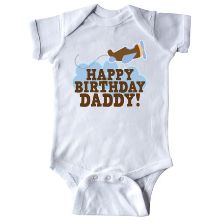 

Inktastic Happy Birthday Daddy Gift Baby Boy or Baby Girl Bodysuit