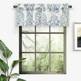 thumbnail image 7 of DriftAway Indoor and Outdoor Polyester Blackout Rod Pocket Valances Blue,White,Multi-color 0.10 in x 14.00 in, 7 of 7