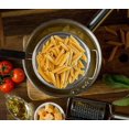 thumbnail image 2 of WANGQI 8" Large Fine Mesh Strainer with thermo plastic rubber handle - Sieve Fine Mesh Stainless Steel - Ideal to Strain Pasta, Quinoa and Rice, 2 of 7