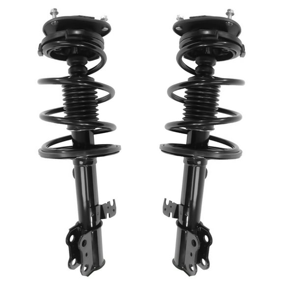 Detroit Axle - 2 Front Struts for Toyota 2000-2005 Celica [GT] Struts and Coil Spring Assembly 2001 2002 2003 2004 Replacement Suspension