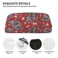thumbnail image 4 of Uemuo Dragons2 Printed Leather Pencil Case, Pencil Pouch, Portable Pencil Bag, Pen Case for& Office, 4 of 7