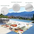 thumbnail image 3 of Spring Mushrooms Outdoor Rug for Patio/Deck/Porch, Non-Slip Large Area Rug 5 x 7 Ft, Farmhouse Pastoral Botanical Watercolor Indoor Outdoor Rugs Washable Area Rugs, Camping Rug Carpet Runner, 3 of 8