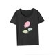 thumbnail image 4 of Camiseta de Mujer Tops de Verano Ropa Simple de Moda Camiseta con Cuello Redondo para Viajes Calle S, 4 of 7