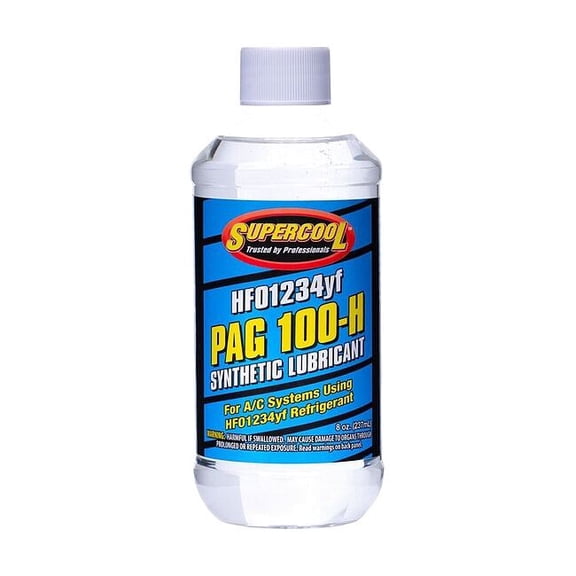 Supercool AC Refrigerants and Lubricant,8 oz,Clear 38589