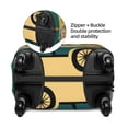 thumbnail image 3 of Fotbe Happy Thanksgiving Day Luggage Cover Protector,Suitcase Protector,Scratch and Dirt Resistant,Fits 18-32 Inch Luggage-Large, 3 of 8