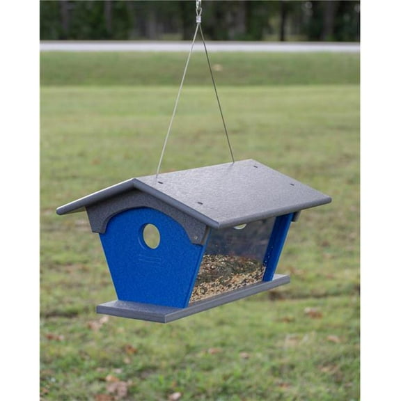 Made with High Density Poly Resin Blue Bird Feeder