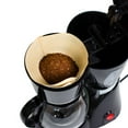 thumbnail image 2 of 100Pcs Wooden Unbleached Cone Shape Drip Coffee Filter Paper Espresso Tool, 2 of 7