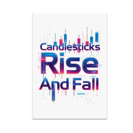 Cyberpunk Tech Wall Art - Crypto Day Trader - 13x19 Poster Print