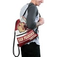 thumbnail image 4 of Football Drawstring Backpack, Football Drawstring Bag for Women Men, Best Football Gift For Men Women Football Fans., 4 of 5