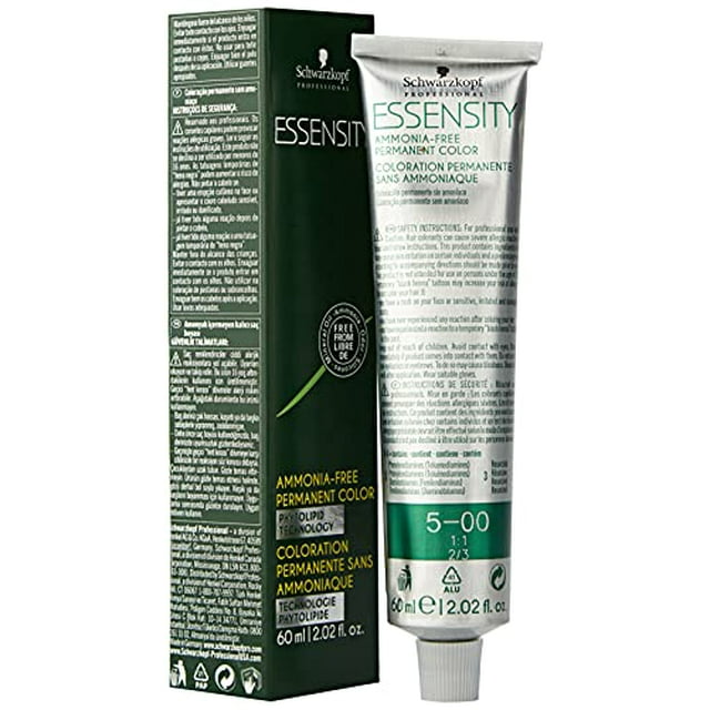 Schwarzkopf Professional Essensity Coloration pour Cheveux, 5-00, Brun Clair Extra, 2,1 Onces