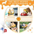 thumbnail image 3 of Inflatable Dog Cone Collar for Large Medium Small Dogs, Soft Adjustable Recovery Cone Collar for Dogs Cats,Dog Neck Donut Dog Cone,Dog Cone Alternative After Surgery, L(15"-19"), 3 of 6