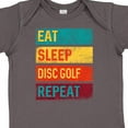 thumbnail image 4 of Inktastic Disc Golfer Eat Sleep Disc Golf Repeat Boys or Girls Baby Bodysuit, 4 of 5