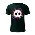 thumbnail image 2 of FDGIU 2025 Men's Halloween Graphic Tee; Funny Graffiti Crewneck T-Shirts, Loose Fit Short Sleeve Novelty Top, Dark Casual Halloween Shirt, 2 of 3