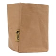 thumbnail image 2 of Washed Kraft Paper Bag, Multipurpose Tear Resistant Waterproof Wear Resistant Kraft Paper Food Storage Bags Practical  For Fruits For Household Sundries S,M,L,XL, 2 of 8