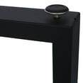 thumbnail image 5 of 2 Pcs Square Table Legs, Wide Metal Table Legs Heavy Steel Desk Legs, 5 of 7